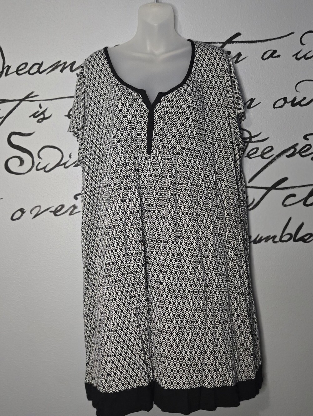 George Short Sleeve Casual Full Stretch Lounge Dress
